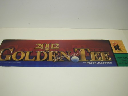 Golden Tee Fore 2002 Marquee $19.99